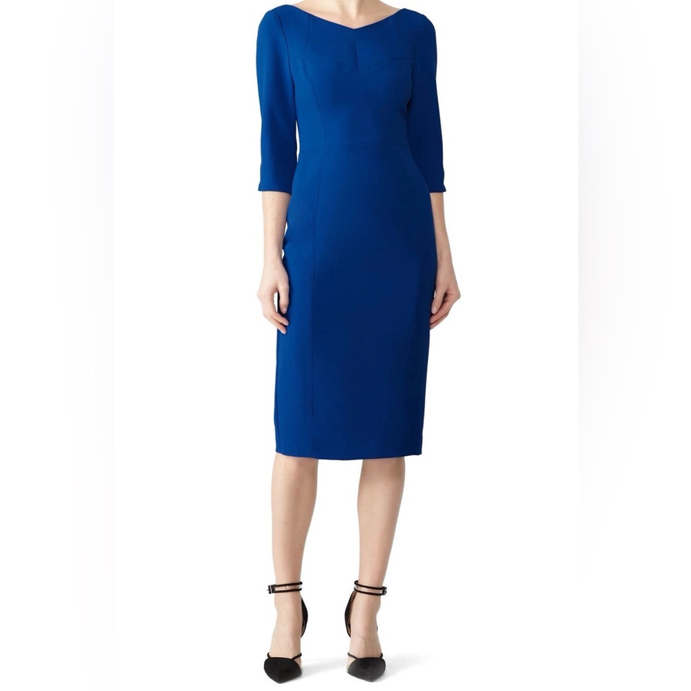 Black Halo Long Sleeve Dress